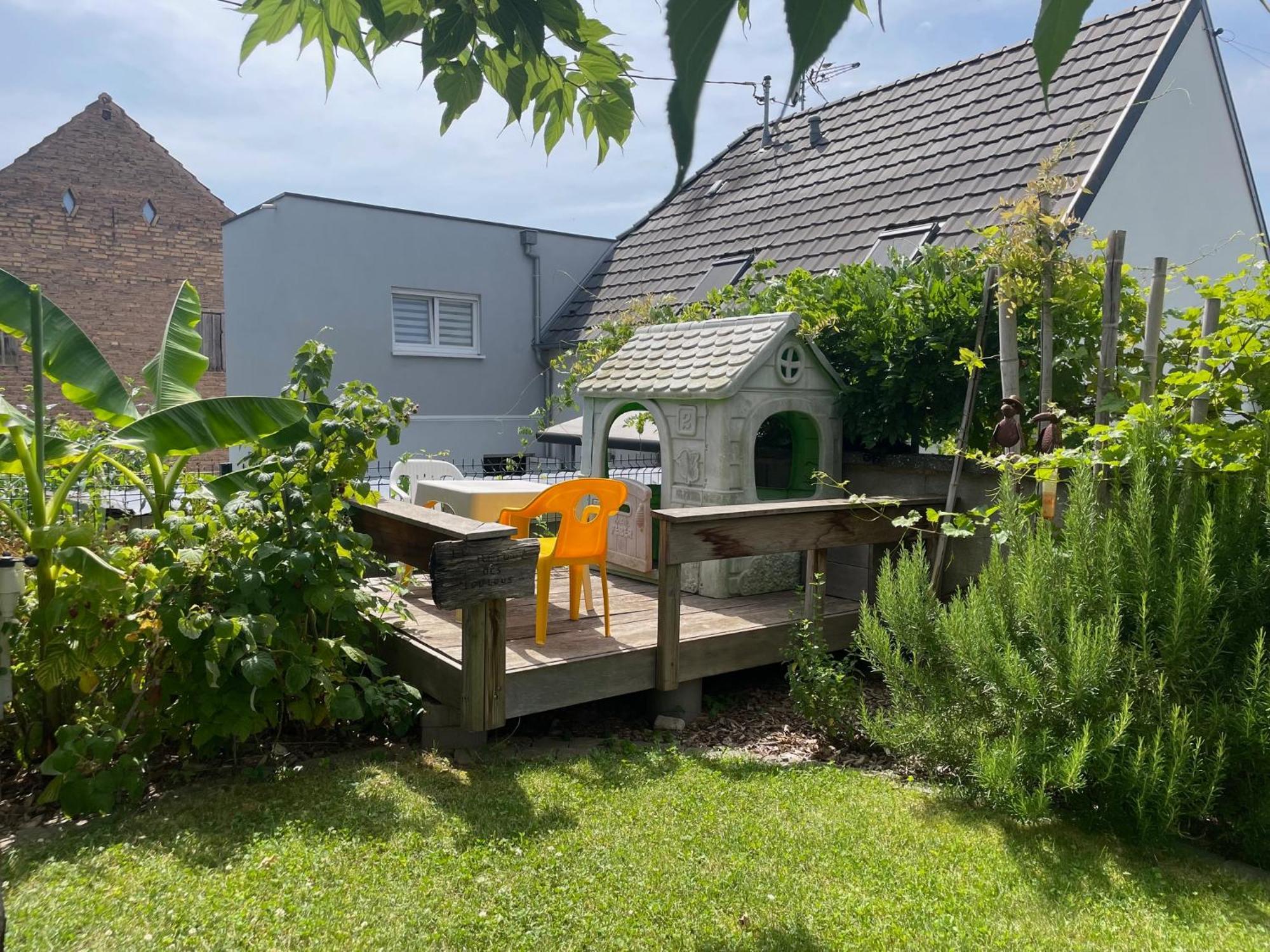 Chez L En Alsace Maison Independante 8 Pers Jardin & Cour Privative Griesheim-près-Molsheim Kültér fotó