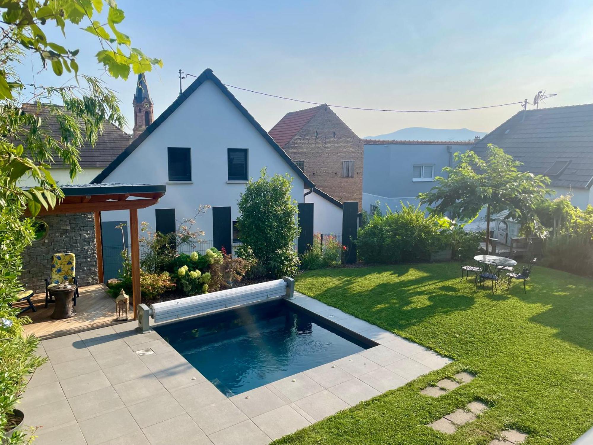 Chez L En Alsace Maison Independante 8 Pers Jardin & Cour Privative Griesheim-près-Molsheim Kültér fotó